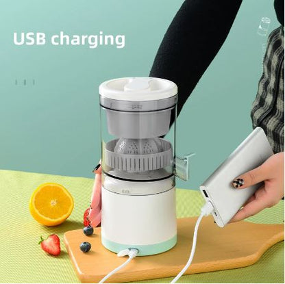 Portable Electric Citrus Juicer Rechargeable Orange Juicer Lemon Squeezer with USB Outlet - Techmanistan in Pakistan