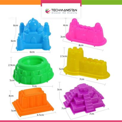 Portable Kinetic Sand Castle Molds - Techmanistan in Pakistan