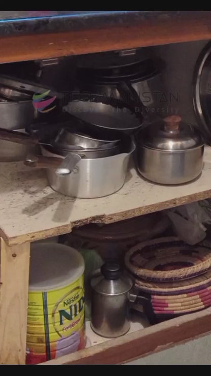 Adjustable 8-Shelf Pot Stand Rack | Space-Saving Kitchen Organizer for Cookware