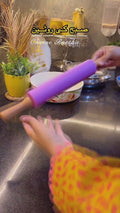 Non-stick Wooden Handle Silicone Rolling Pin