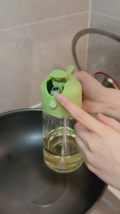 2 in 1 Oil Sprayer and Dispenser Bottle - 500ml