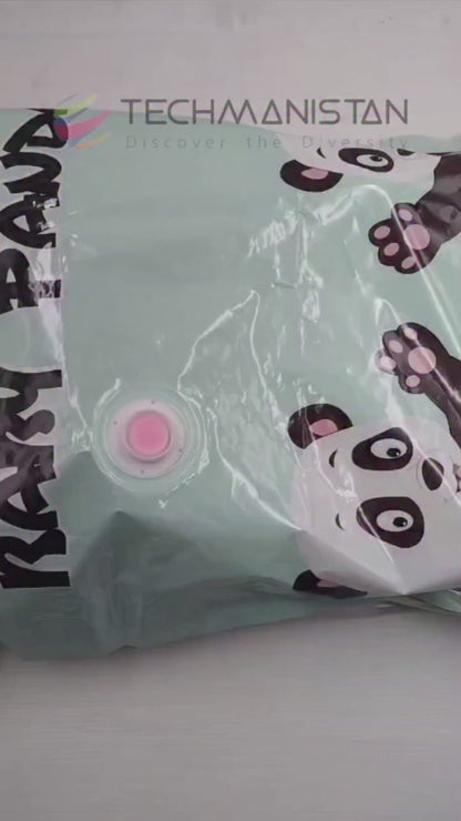 Set of 5 Vacuum Storage Bags for Clothes, Duvets, Pillows, and Bedding Space Saver