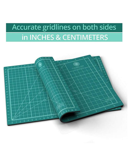 Professional Self Healing 5 - Ply Double Sided Durable Non - Slip PVC Cutting Mat for Arts & Crafts Projects - Techmanistan in Pakistan