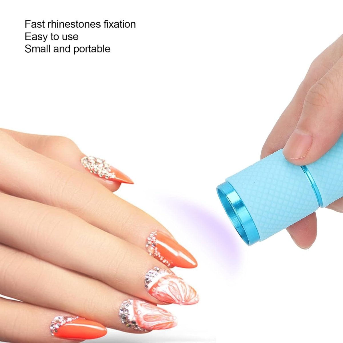 Quick Drying 9 LED UV Light Fast Nail Polish Dryer - Techmanistan in Pakistan