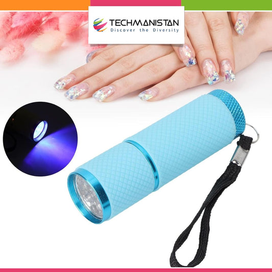 Quick Drying 9 LED UV Light Fast Nail Polish Dryer - Techmanistan in Pakistan