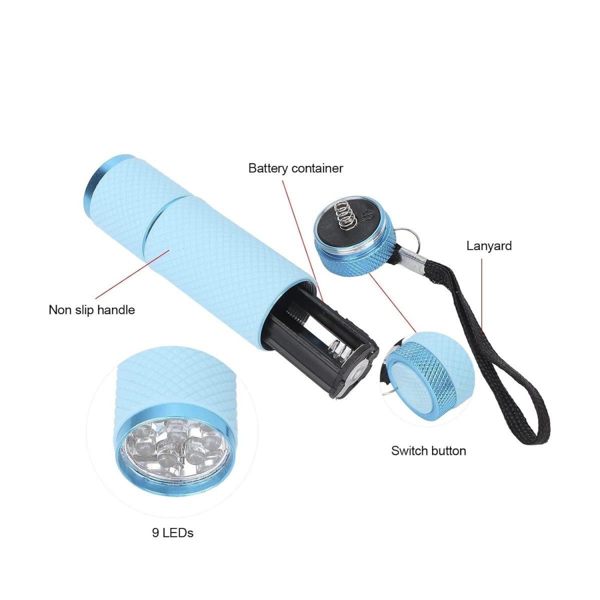 Quick Drying 9 LED UV Light Fast Nail Polish Dryer - Techmanistan in Pakistan