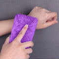 Random Color Extendable Silicone Back Body Scrubber Brush Belt Exfoliating Scrubber, Bath Shower Silicone Body Brush Bath Belt - Techmanistan in Pakistan