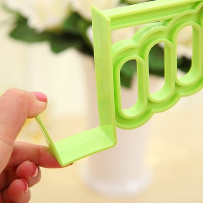 Random Color - Multifunctional Durable 4 Holes & 1 Hook Door Hanger, Shawls Hanger, Multi Hooks Hanger, Wardrobe Over Door Hanging Mini Plastic Hook Hanger, Towel Hanger - Techmanistan in Pakistan