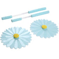 Random Color - Silicone Cover Sippers with Straws Set, 2 Pcs Cover & Sip Set, Silicone Sipper Set - Techmanistan in Pakistan
