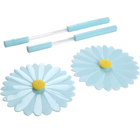 Random Color - Silicone Cover Sippers with Straws Set, 2 Pcs Cover & Sip Set, Silicone Sipper Set - Techmanistan in Pakistan