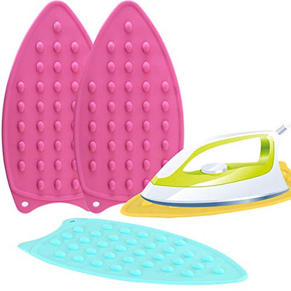 Random Color Silicone Iron Hot Protection Rest Pad Mat Safe Surface Iron Stand Mat Rest Ironing Pad, Silicone Iron Rest Ironing Pad Ironing Insulation Mat - Techmanistan in Pakistan