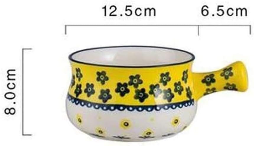 Random Color/Print Korean Bowl With Handle - Techmanistan in Pakistan