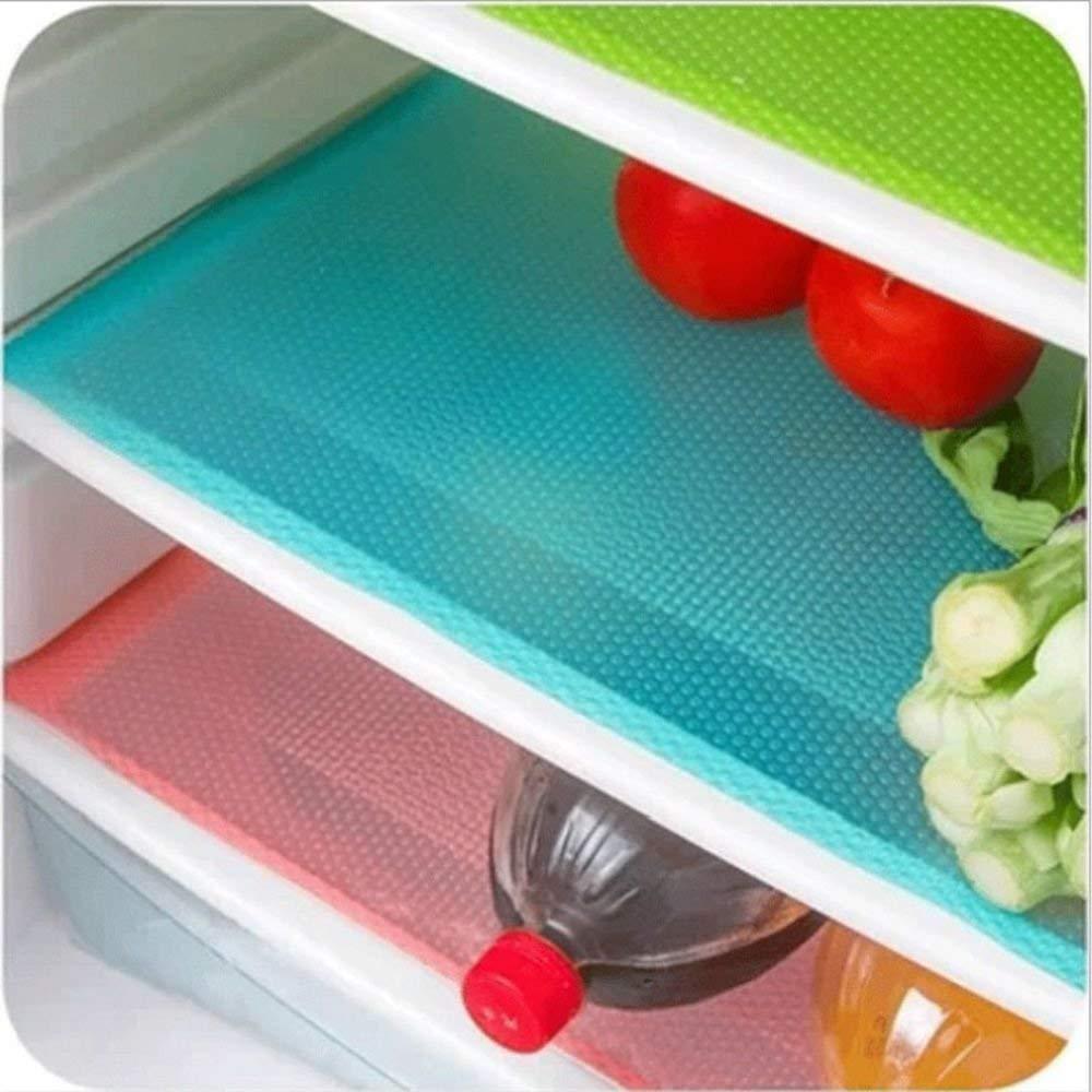 Random Colors - Refrigerator Liners Washable Pads - 17.7 x 11.8 inches - Techmanistan in Pakistan