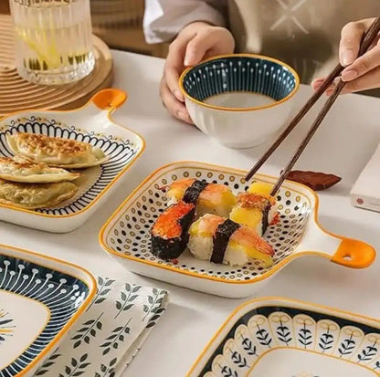 Random Design Ceramic Casserole Dish - Techmanistan in Pakistan