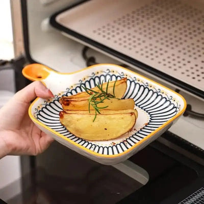 Random Design Ceramic Casserole Dish - Techmanistan in Pakistan