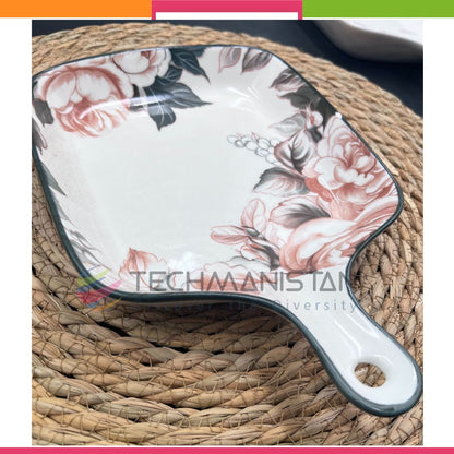 Random Design Ceramic Casserole Dish - Techmanistan in Pakistan