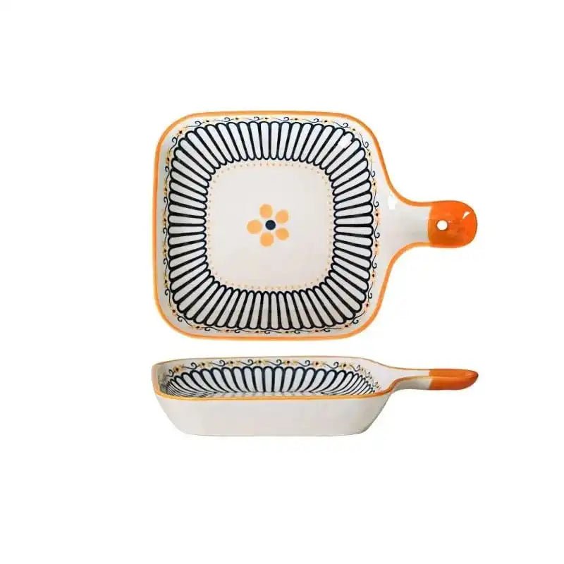 Random Design Ceramic Casserole Dish - Techmanistan in Pakistan