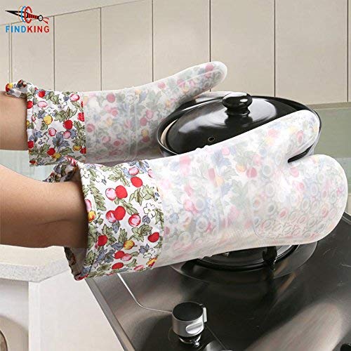Random Design Cotton Gloves with Silicon Coating - Techmanistan in Pakistan