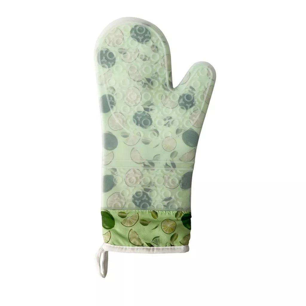 Random Design Cotton Gloves with Silicon Coating - Techmanistan in Pakistan