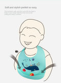 Random Design Print Silicone Baby Bib - Techmanistan in Pakistan