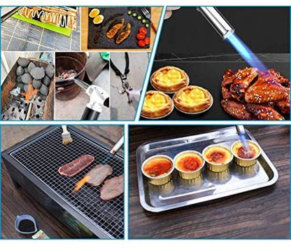 Refillable Culinary Butane Torch With Safety Lock - Techmanistan in Pakistan