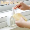 500ml Refillable Soap Dispenser Bottle with Lockable Pump