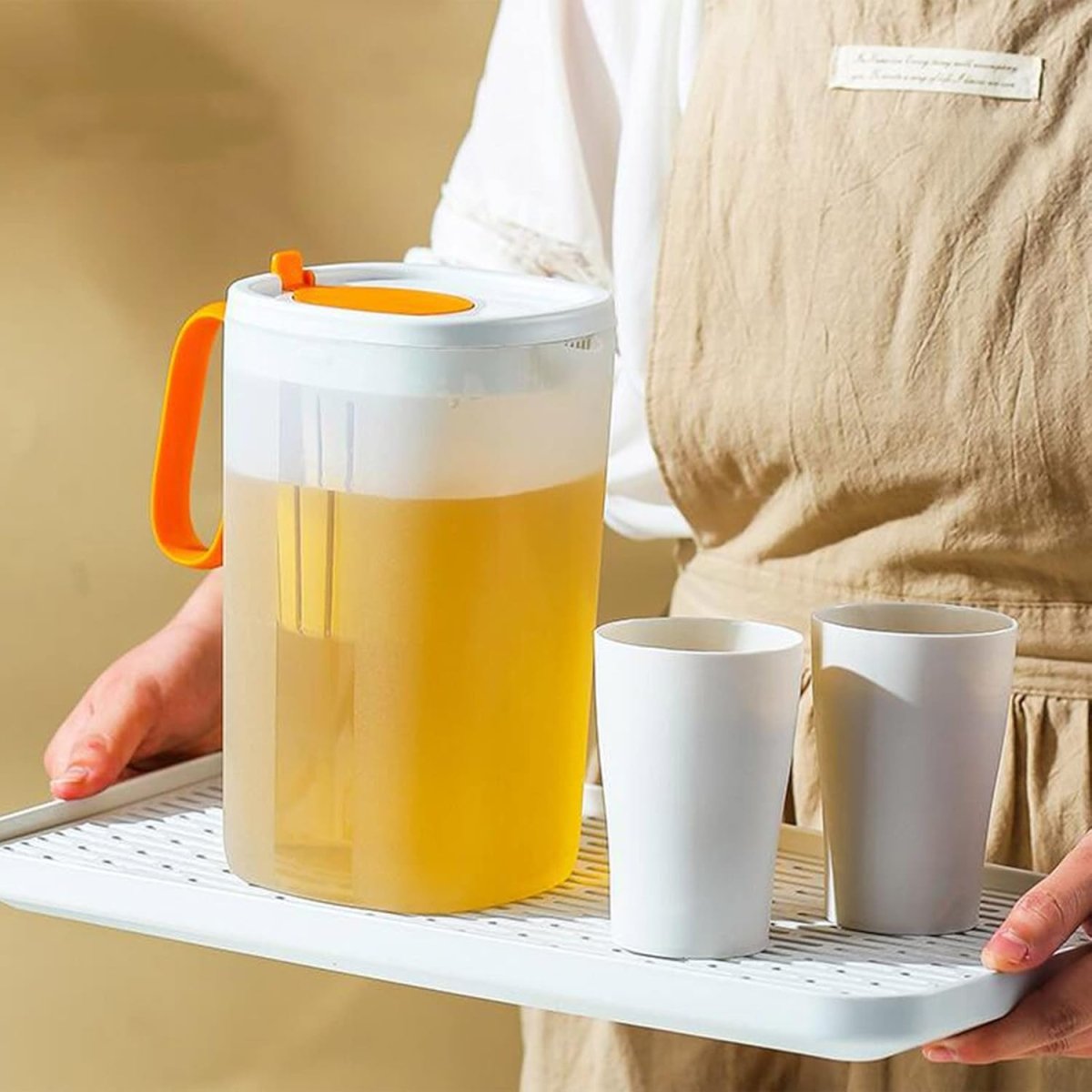 Refrigerator Cold Kettle Dispenser With Spout & Infuser - Techmanistan in Pakistan