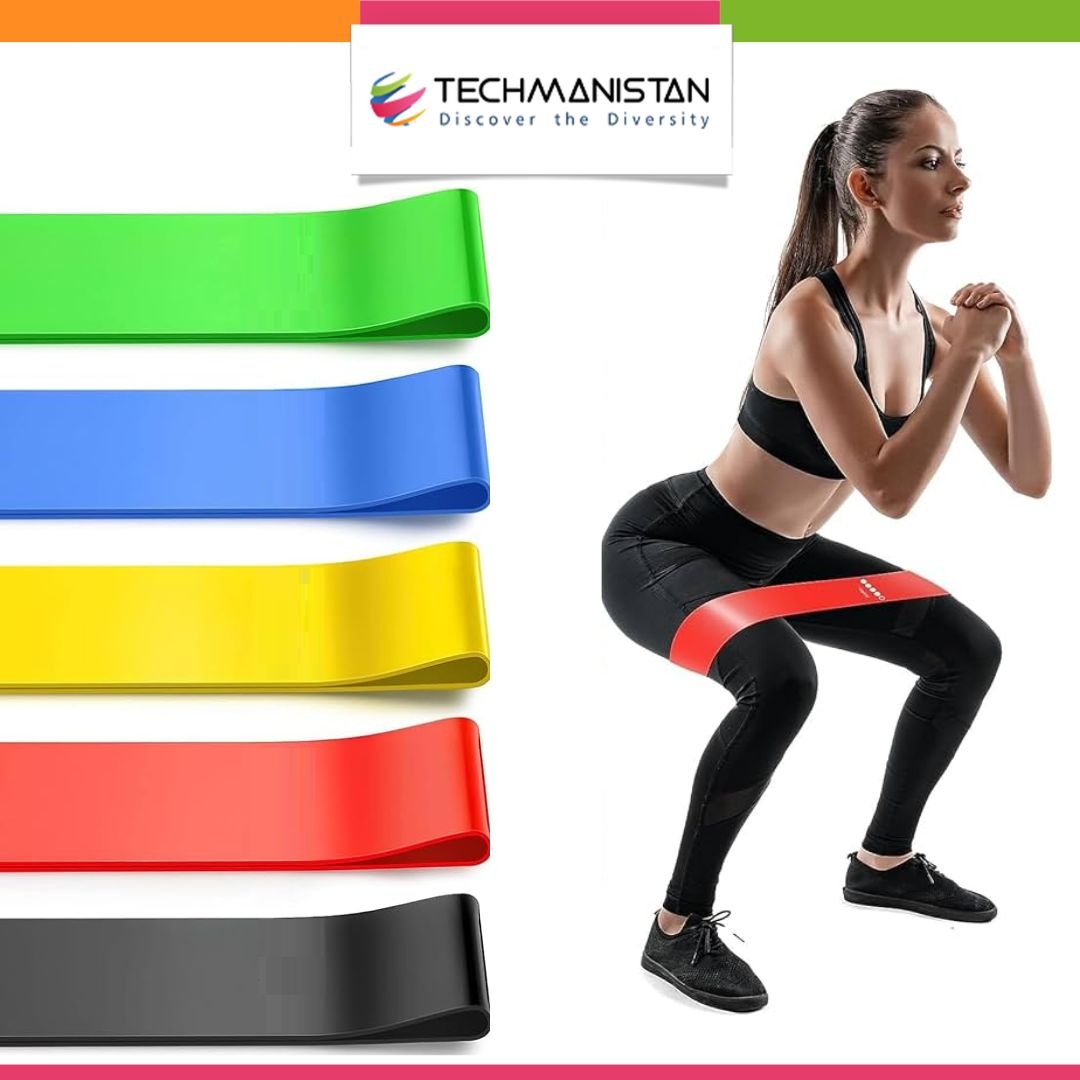 Resistance Exercise Bands, Fitness Elastic Bands - Techmanistan in Pakistan