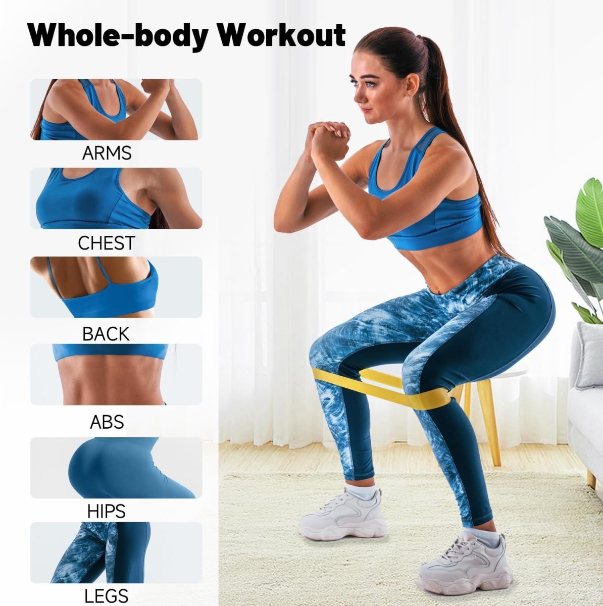 Resistance Exercise Bands, Fitness Elastic Bands - Techmanistan in Pakistan