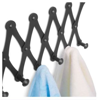 Retractable Over The Door Hook Organizer Rack - Techmanistan in Pakistan