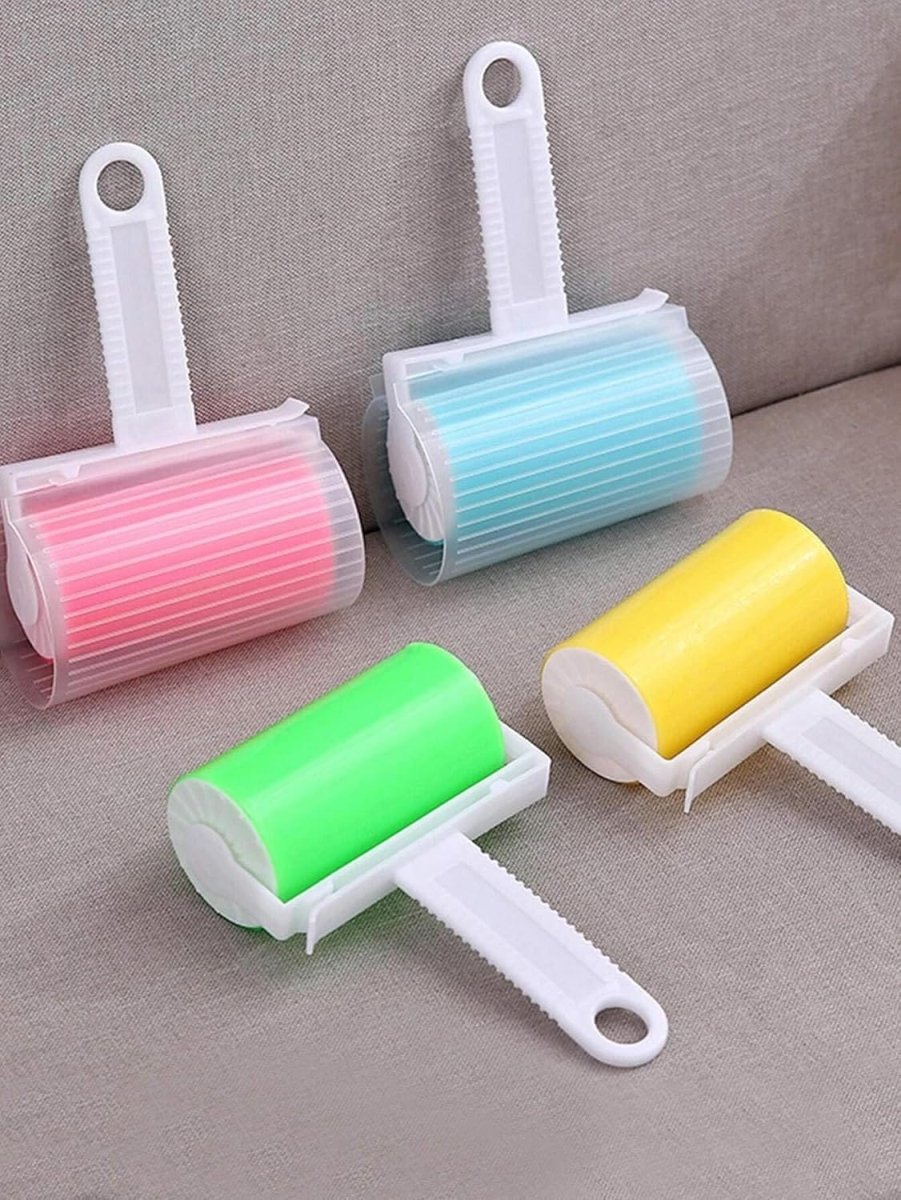 Reusable and Washable Sticky Lint Roller with Cover - Techmanistan in Pakistan
