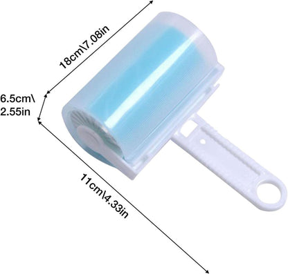 Reusable and Washable Sticky Lint Roller with Cover - Techmanistan in Pakistan