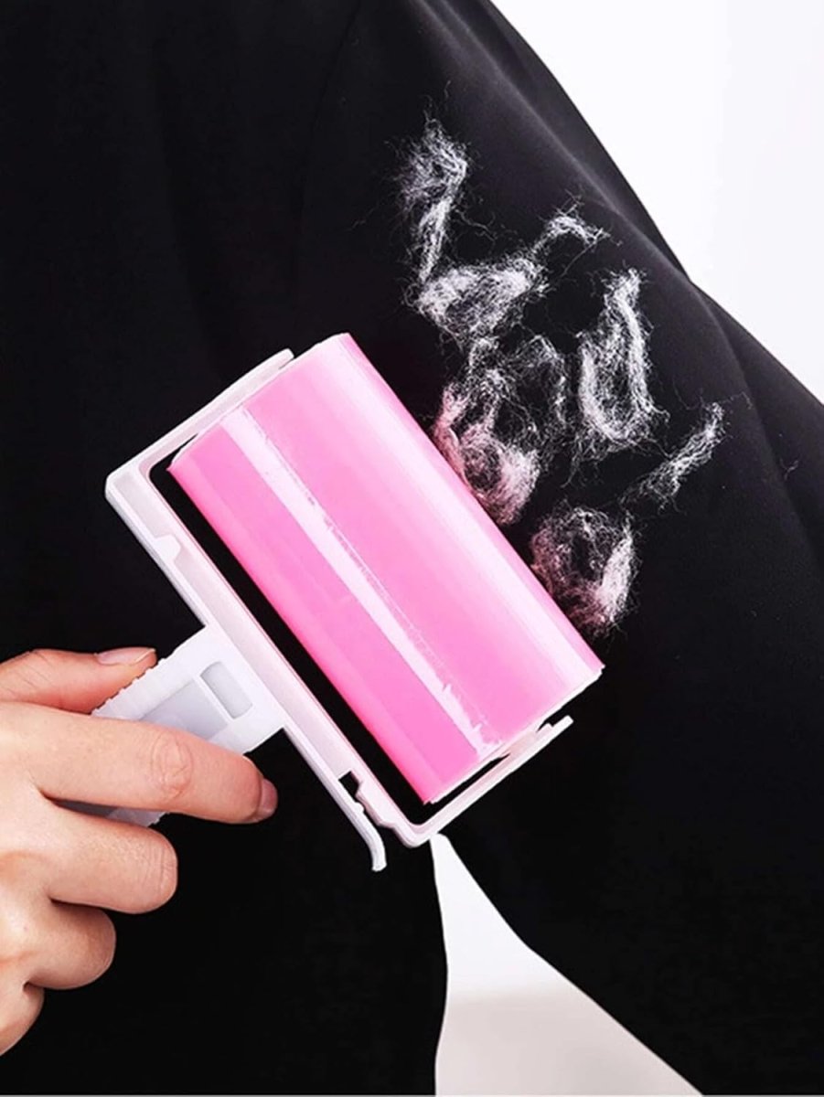 Reusable and Washable Sticky Lint Roller with Cover - Techmanistan in Pakistan
