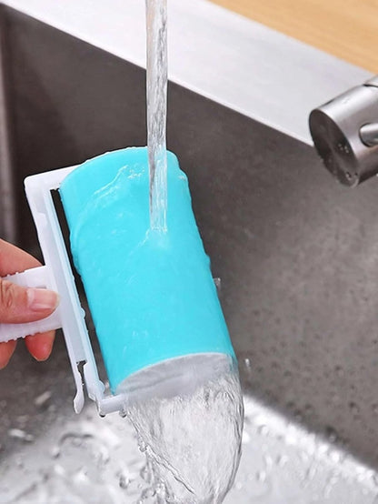 Reusable and Washable Sticky Lint Roller with Cover - Techmanistan in Pakistan