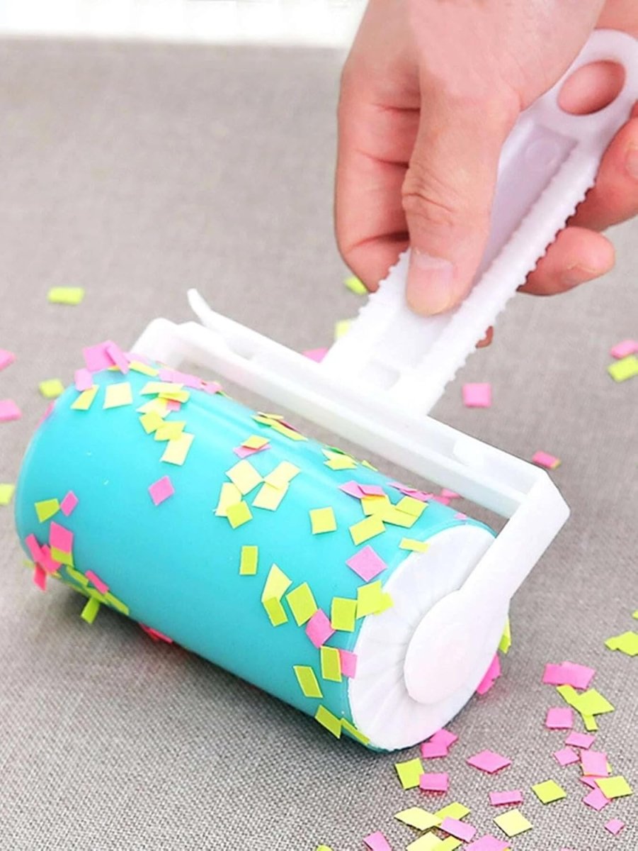 Reusable and Washable Sticky Lint Roller with Cover - Techmanistan in Pakistan