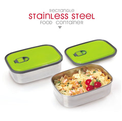 Reusable Large Capacity Stainless Steel Lunch Box - Techmanistan