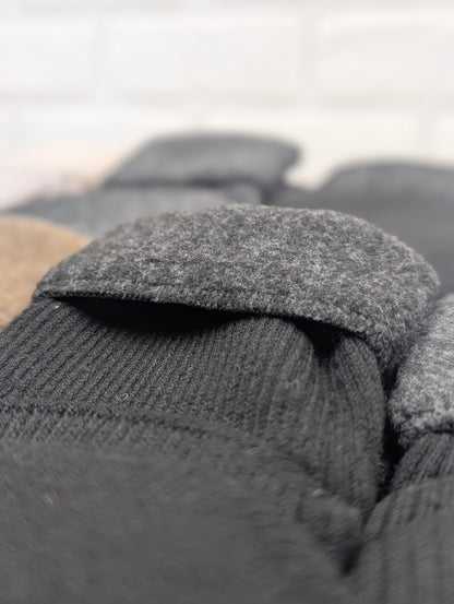 Premium Heavyweight Fleece-Lined Thermal Wool Socks – Thick Ribbed Winter Boot Socks for Men & Women