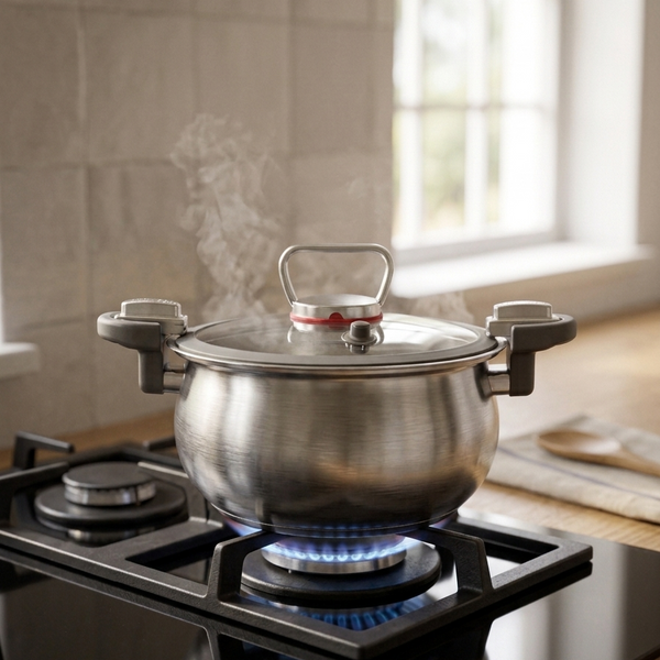 Stainless Steel Double Ear Soup & Hot Pot