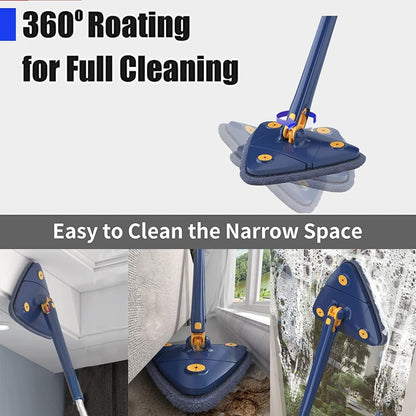 Rotatable Adjustable Cleaning Mop - Techmanistan in Pakistan