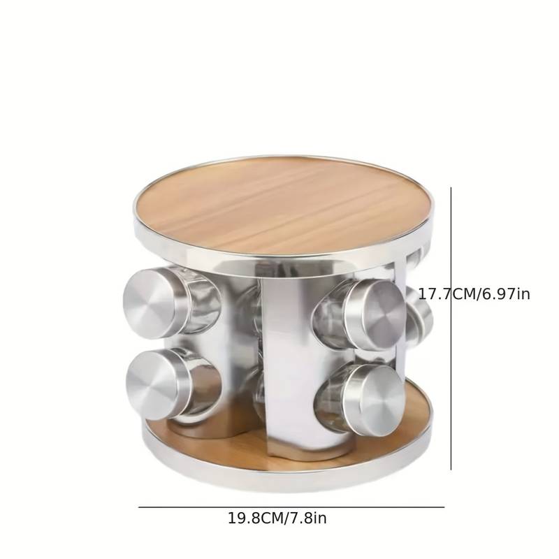 Rotating Spice Rack - Techmanistan in Pakistan