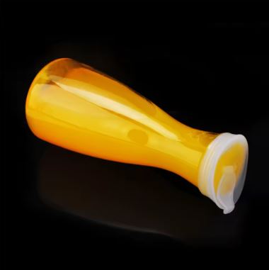 Round Clear Acrylic Water Bottle - Techmanistan in Pakistan