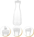 Round Clear Acrylic Water Bottle - Techmanistan in Pakistan