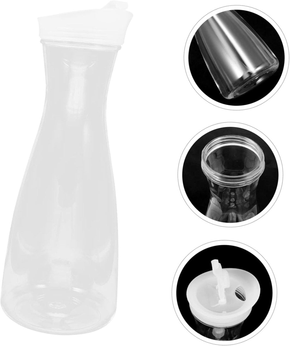 Round Clear Acrylic Water Bottle - Techmanistan in Pakistan