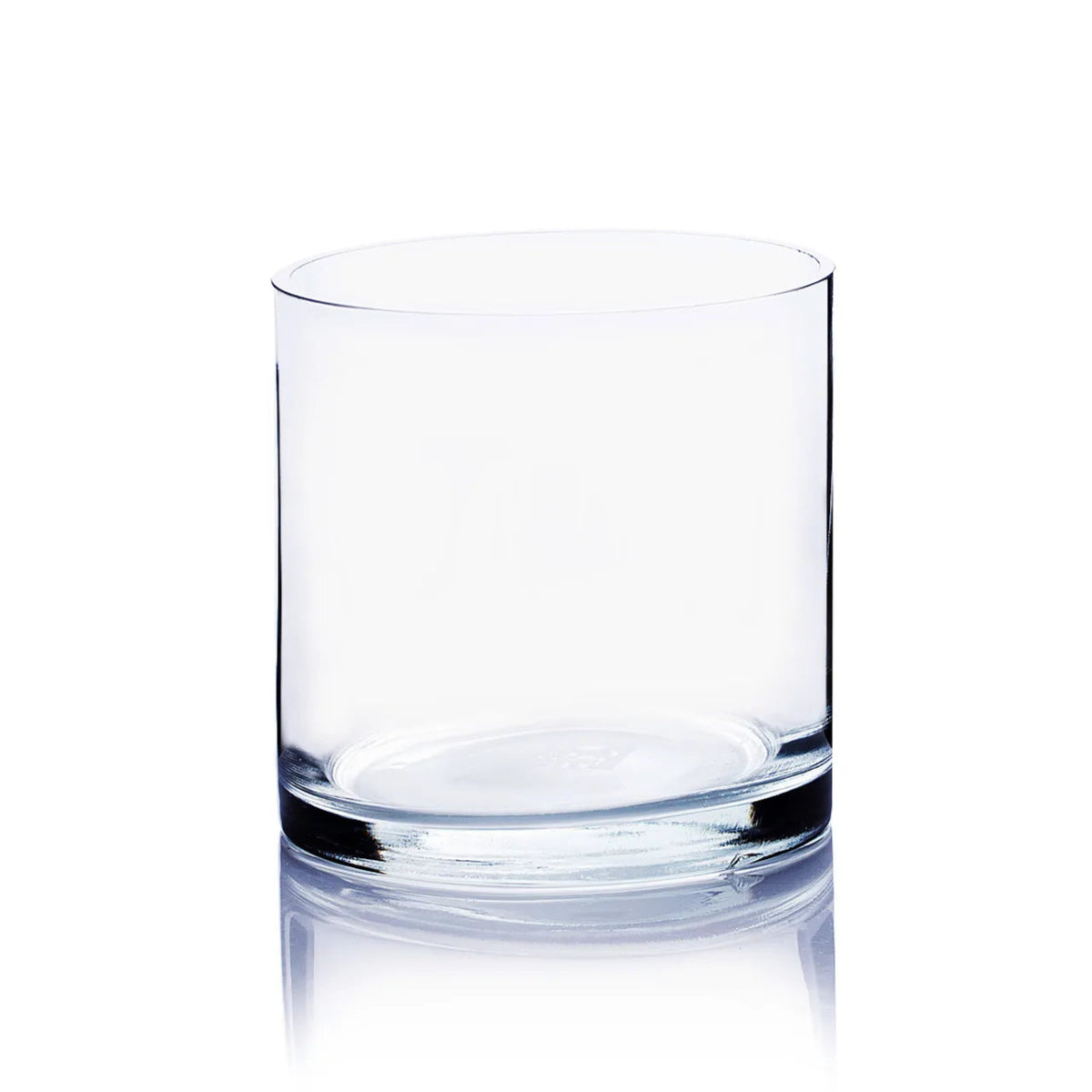 Round Clear Glass Vase - Techmanistan in Pakistan