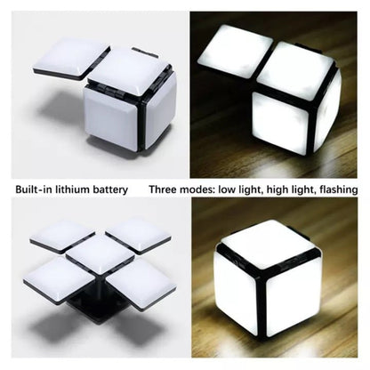 Rubik's Cube Folding LED Light - Techmanistan in Pakistan