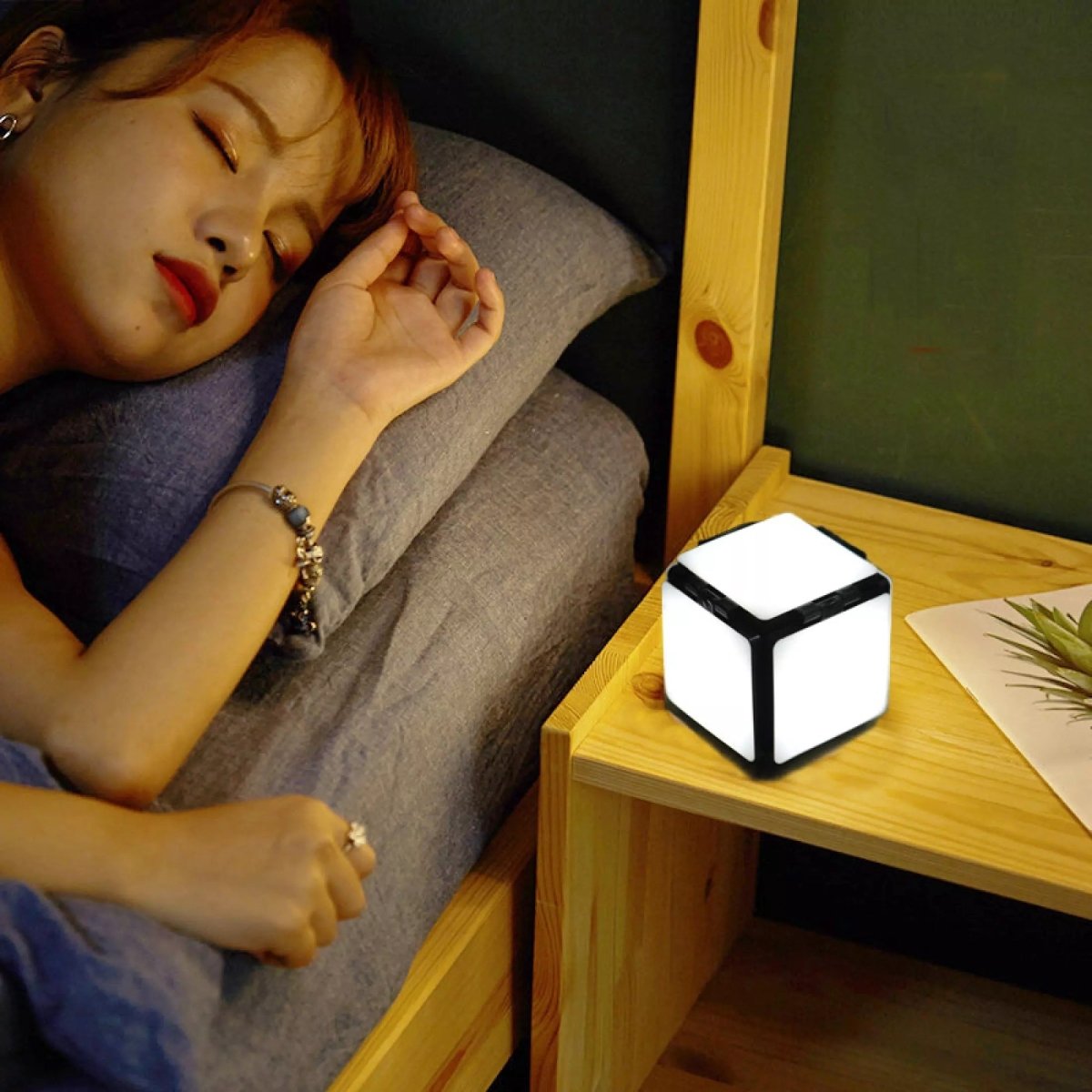 Rubik's Cube Folding LED Light - Techmanistan in Pakistan