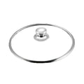 Stainless Steel Laser Coated Honeycomb Frying Pan with Glass Lid