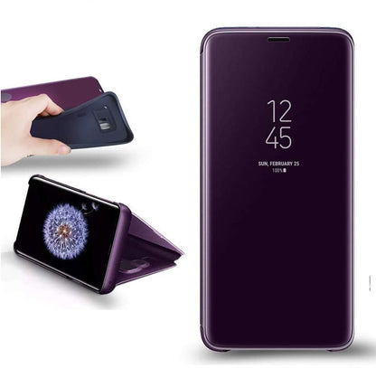 Samsung Galaxy S7 Clear View Standing Cover Case - Techmanistan in Pakistan