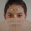 Sandalwood Folding Hand Fan - Techmanistan in Pakistan