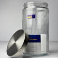 Clear Glass Storage Jar – Airtight Kitchen Jar